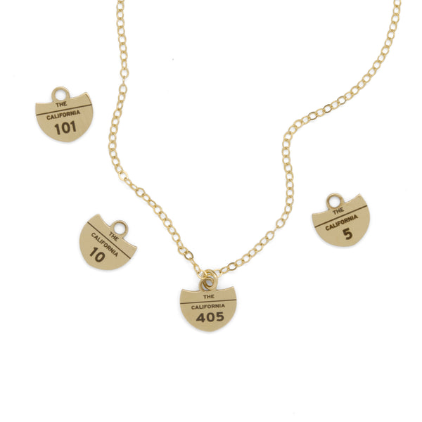 THE Freeway Charm Necklace — 16