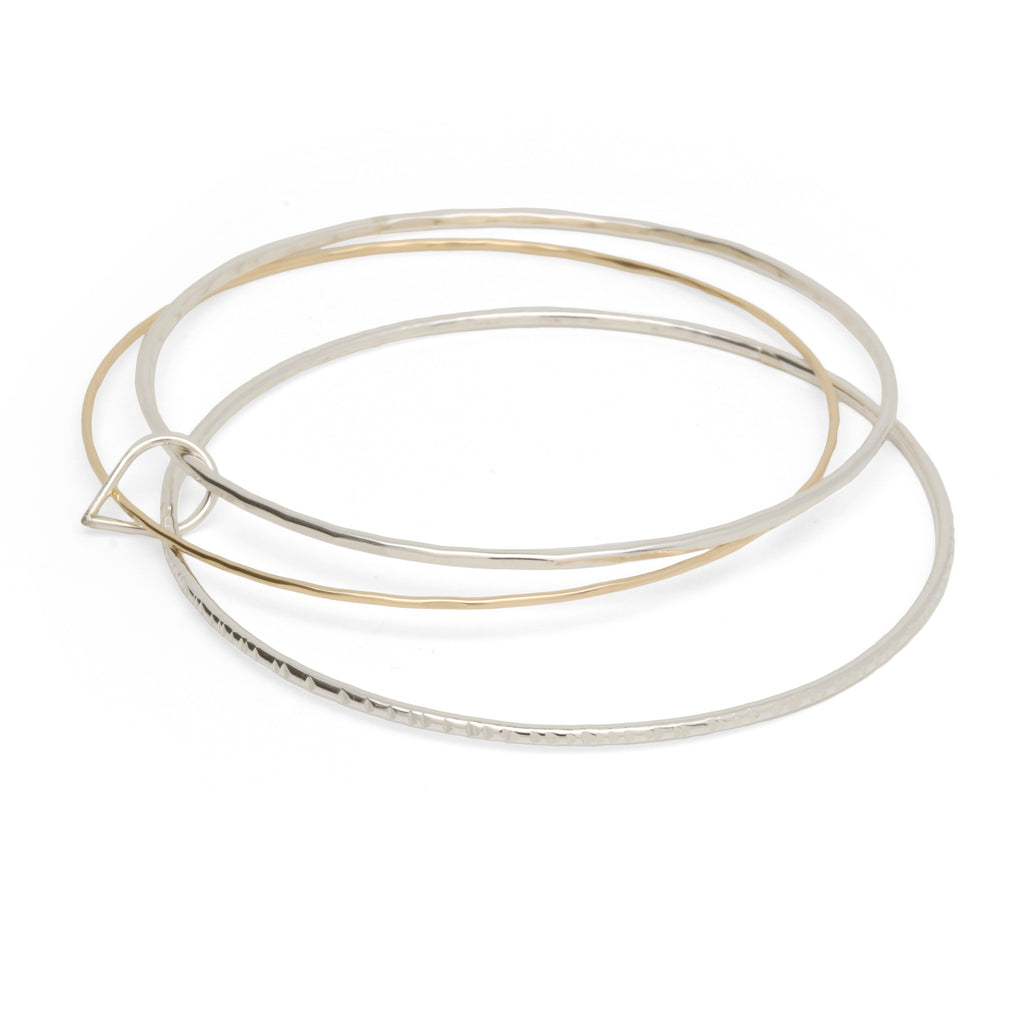 【激安】SHIPS Elaine Tahe TRIANGLE BANGLE Silver Triangle Bangle Bracelet by Elaine Tahe (BR8342)