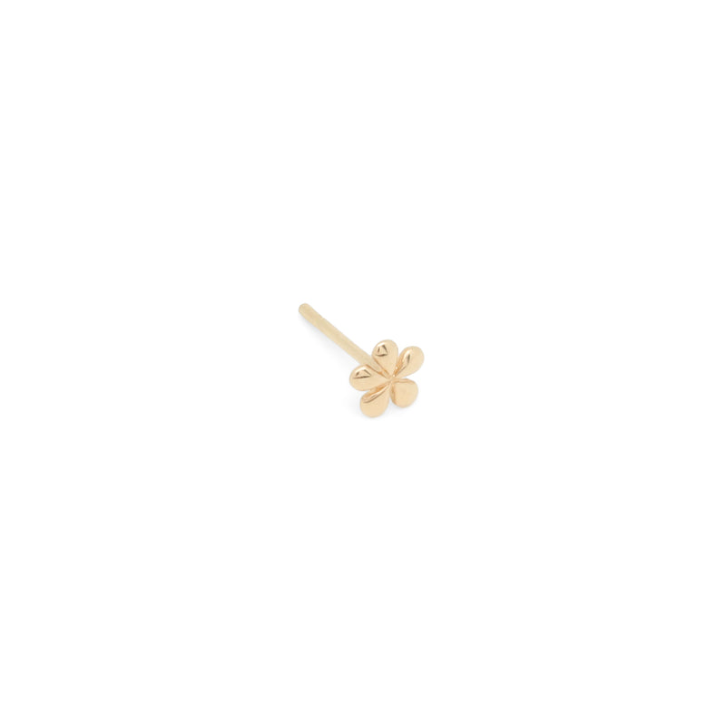 14k Daisy Flower Stud