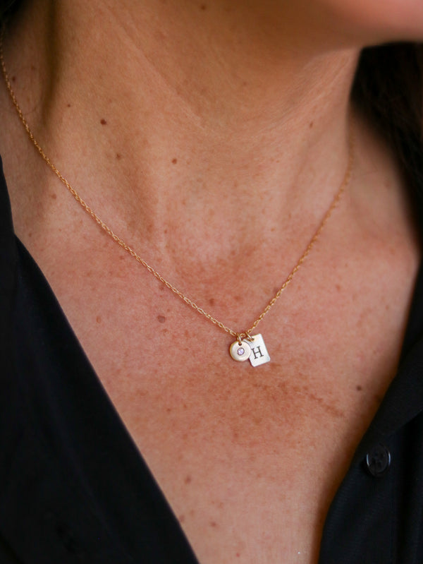 Signature Collection Initial Necklace