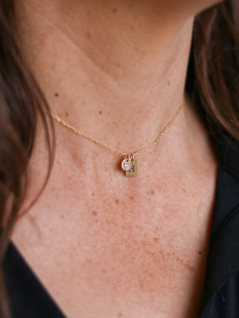 Signature Collection Initial Necklace