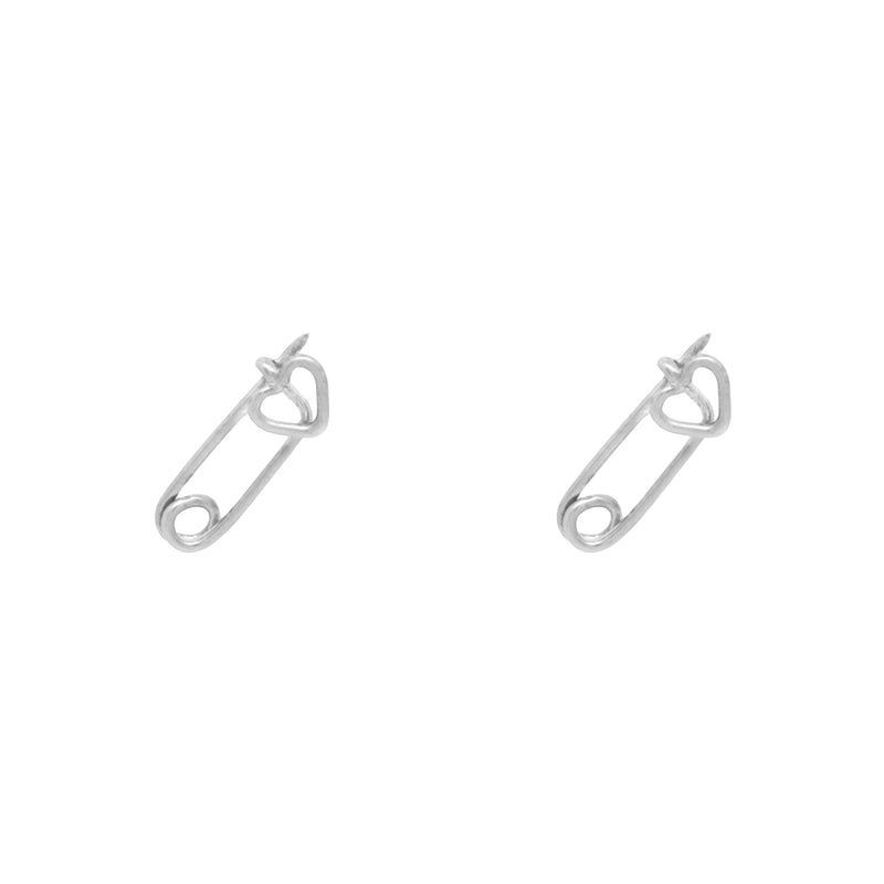 Junibel Stuck on You  - Safety Pin Studs