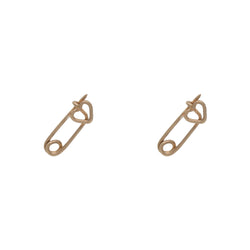 Junibel Stuck on You  - Safety Pin Studs