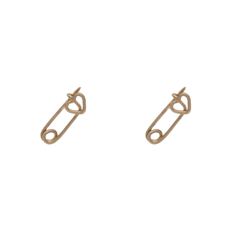 Junibel Stuck on You  - Safety Pin Studs