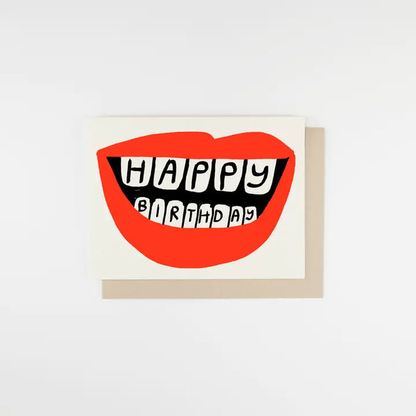 Birthday Lips Card
