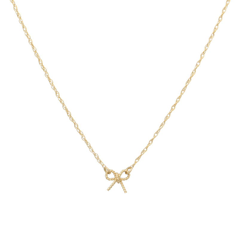 Sofia Bow Necklace