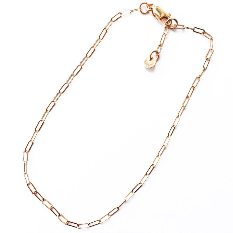 Ariana anklet rose gold fill agapantha jewelry.JPG