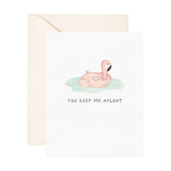 You Keep Me Afloat Card
