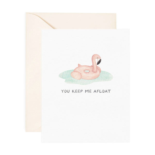 You Keep Me Afloat Card