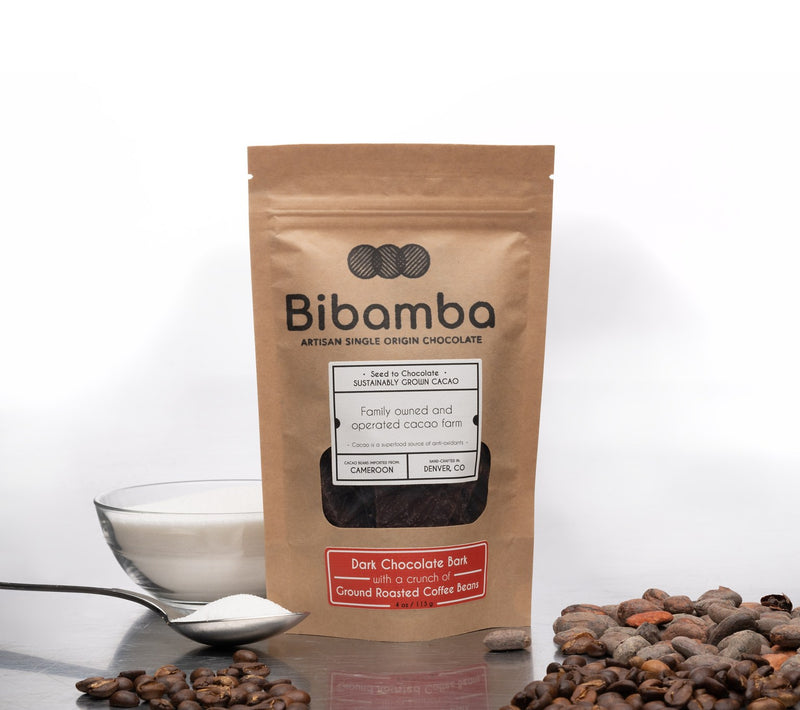 Bibamba Dark Chocolate with Roasted Coffee Grounds