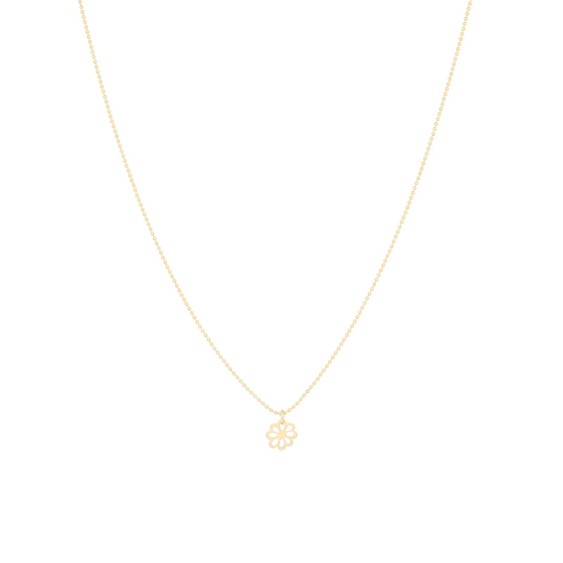 JENNIFER MEYER Mini Daisy 18-karat gold diamond necklace | NET-A-PORTER