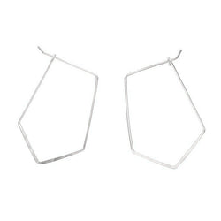 Esther Badge Hoops