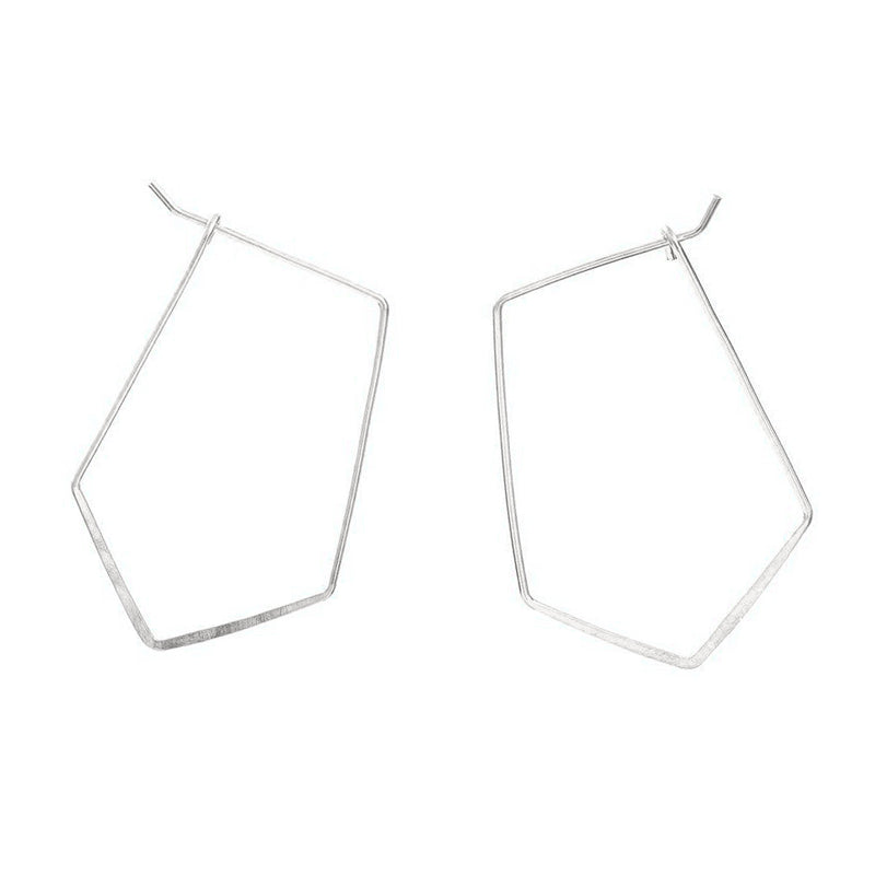Esther Badge Hoops