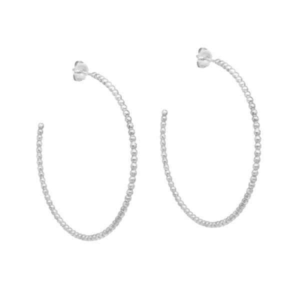 Eva Beaded Hoops