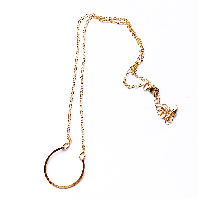 Hanna Half Moon Necklace
