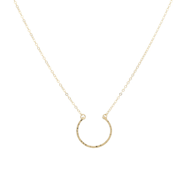 Hanna Half Moon Necklace