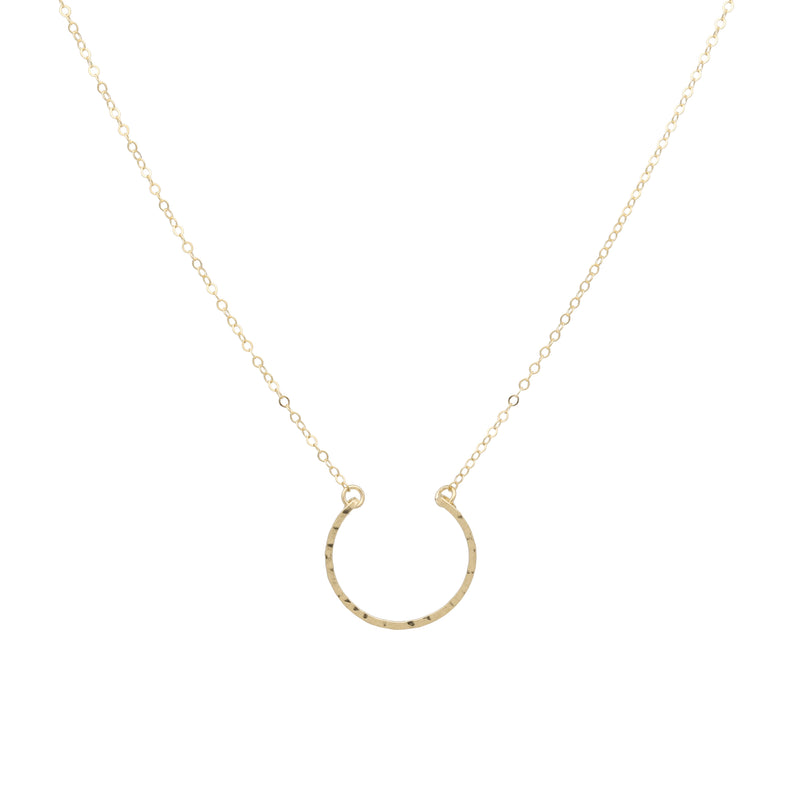 Hanna Half Moon Necklace