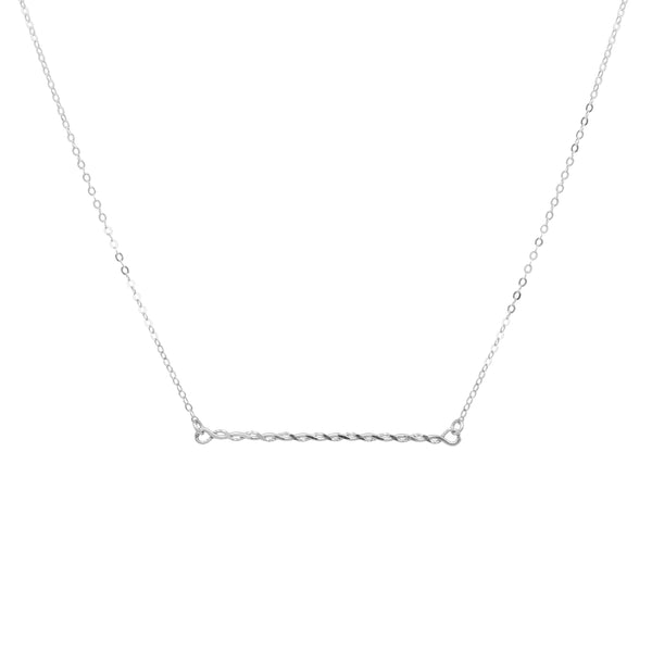 Jodi Twist Bar Necklace