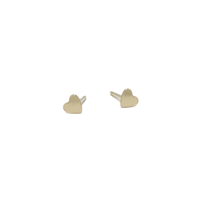 Kim Heart Studs