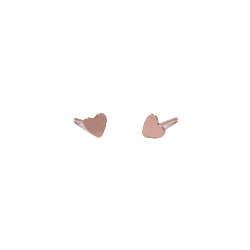 Kim Heart Studs