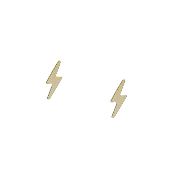 Kristina Lightning Bolt Studs