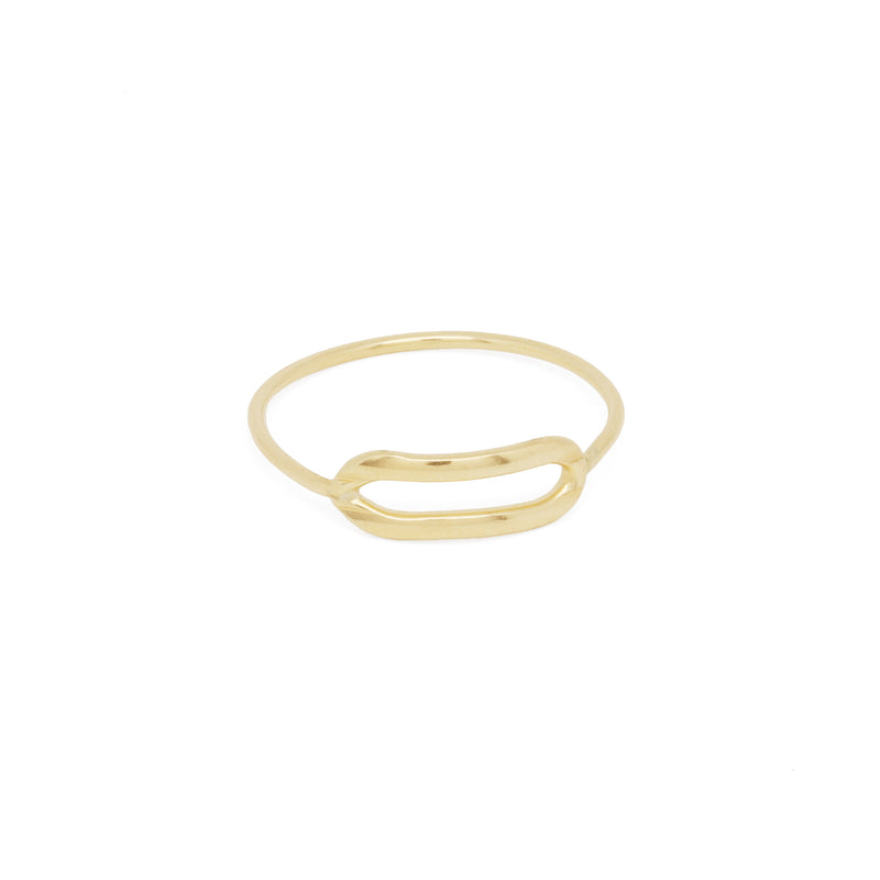 Krystal Link Ring