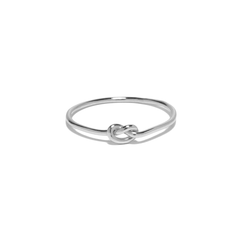 Shelby Love Knot Ring Agapantha